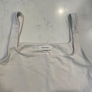 Aritzia Babaton White Bodysuit
